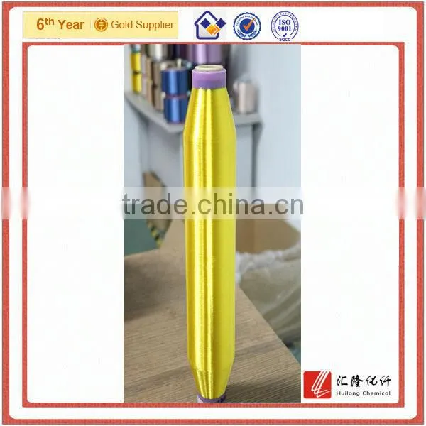 dope dyed polyester monofilament yarn, color polyester yarn 20D