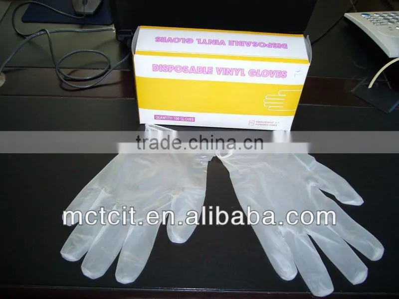 Disposable Latex Examination Powdered Glove/Powdered Free Gloves Malasyia