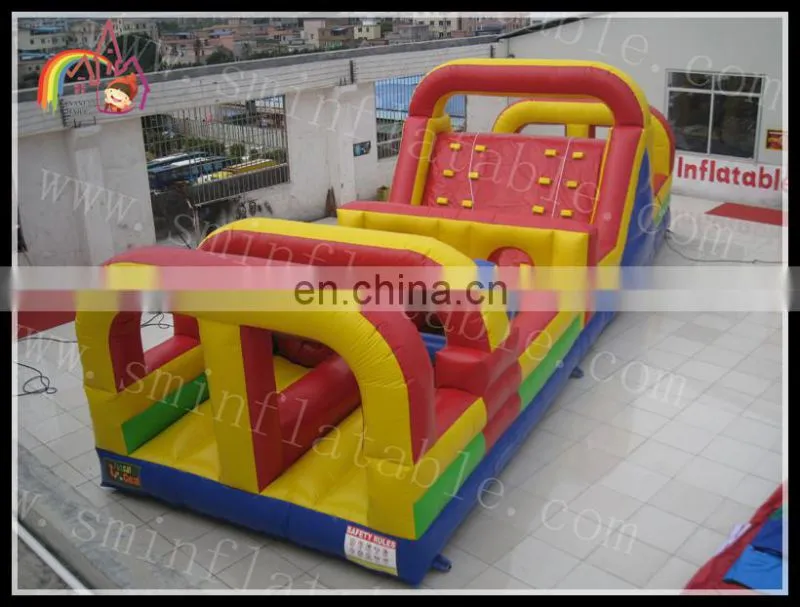 Boot Camp Inflatable Obstacle course mega Challenge obstacle kids obstacle course