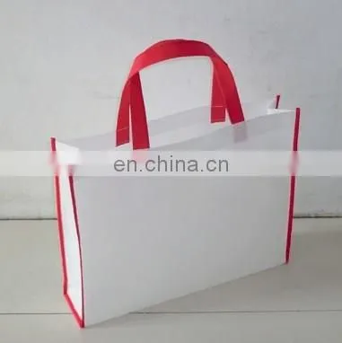Green handle Non woven bag