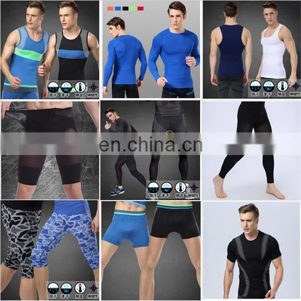 New Black and Blue Leopard Printing Spandex Men's Body Shaper Slimming Pants