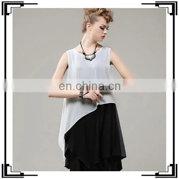 wholesale latest fashion sleeveless two piece women dress 2016 dress