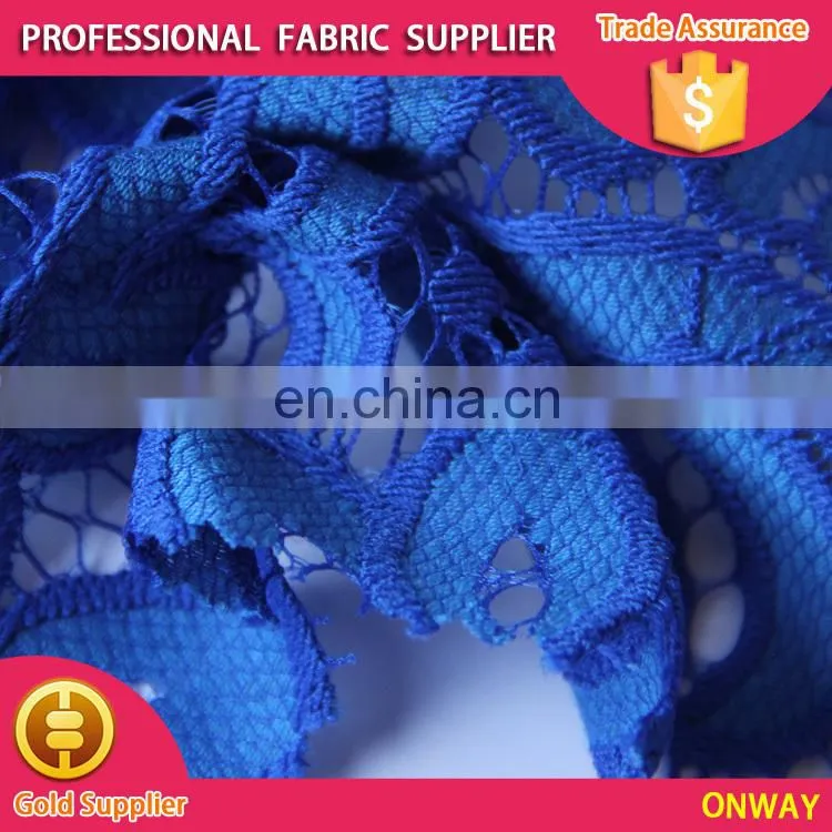 original design china textile women garment fabric nylon cord lace