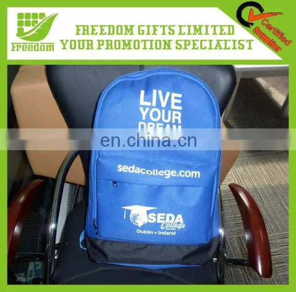 High Quality Customsied Logo Printed Kids Backpack