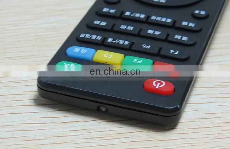Faceplate Custom OEM Video Audio Player Remote Control Ultrathin TV Remote