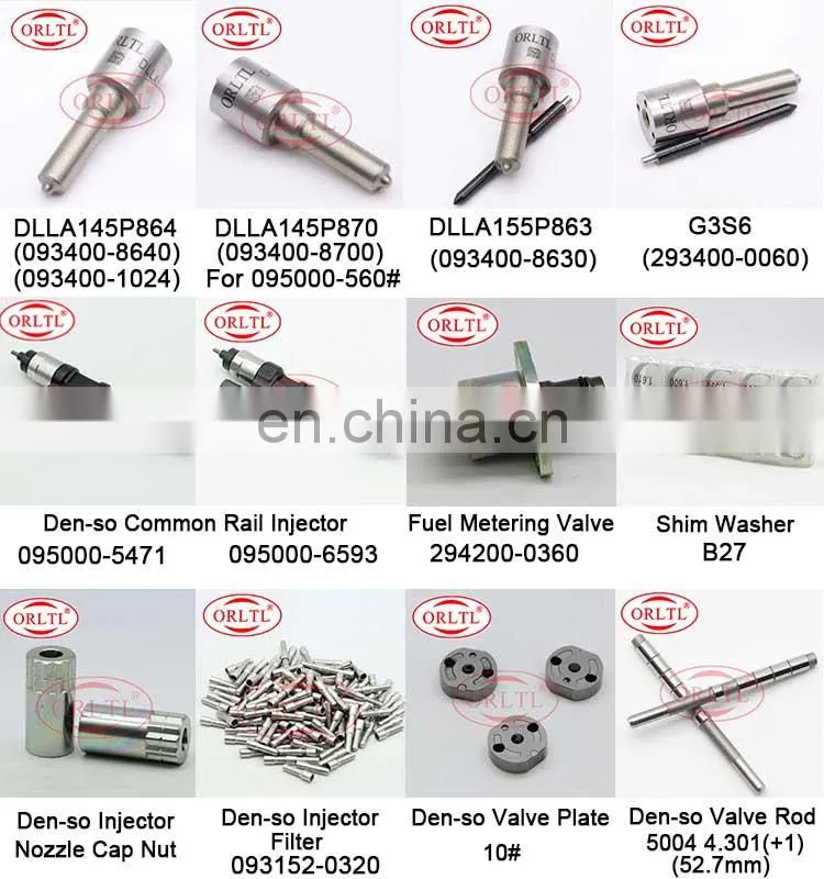 ORLTL 093400-9470 Common Rail Injector Nozzle DLLA 152 P 947 Fuel Spray Nozzle DLLA152P947 For TOYOTA 095000-6250 095000-6251