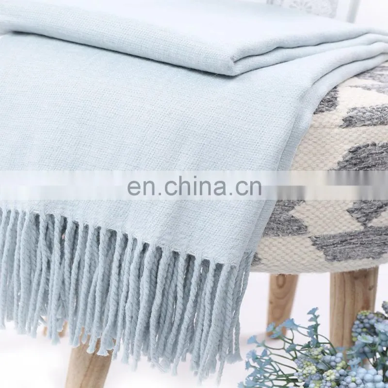 Throw Blanket Lightweight Soft Cozy for Bed Couch Sofa Decorative Blankets 43" x 55"