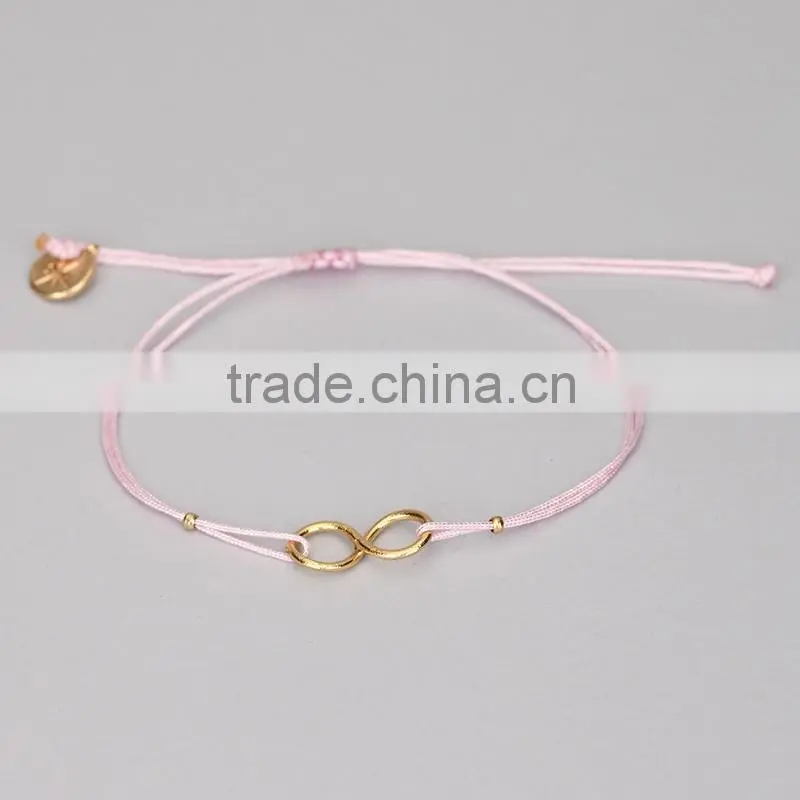 simple elephant charm rope bracelet, elephant charm friendship bracelet