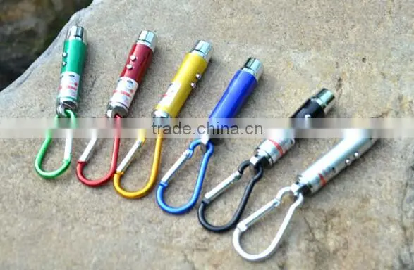 UV Keyring Torch laser Light Led Keychain Flashlight
