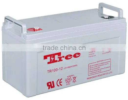 12v Voltage UPS Battery 12V100AH Deep Cycle Battery