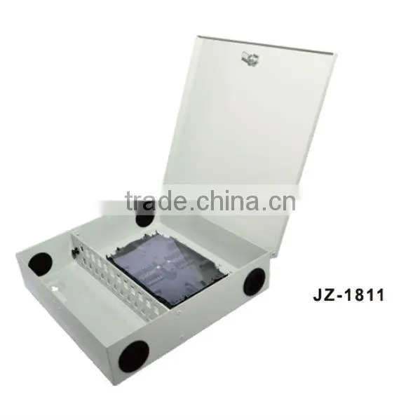 12 core wall-mounted fiber optic splice box