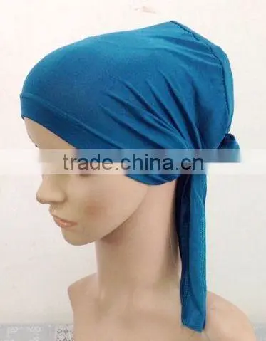 A593 Newest design solid color ruffle TWO Pieces HIJAB