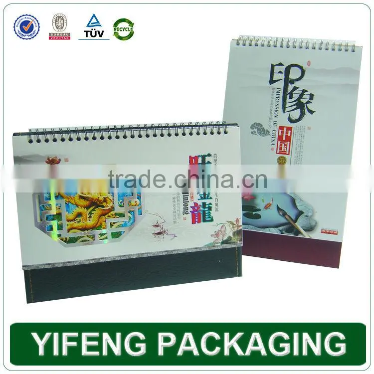 Guangzhou Factory Manufacturer New Design Mini Desk Calendar Printing