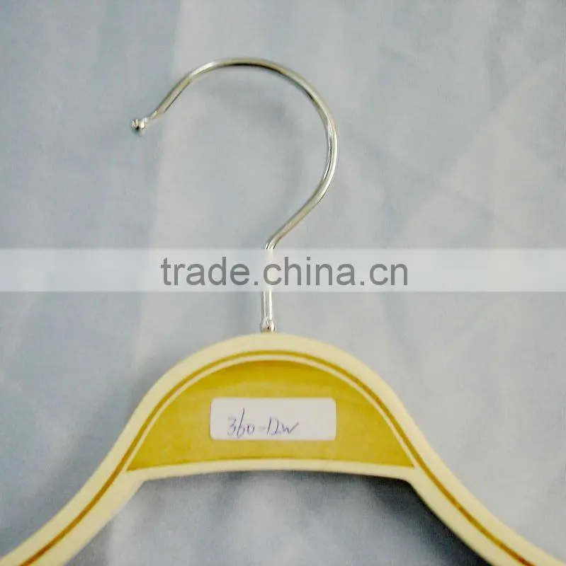 WA47 wooden laminated garment hanger