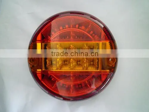 Hamburger LED round tail light