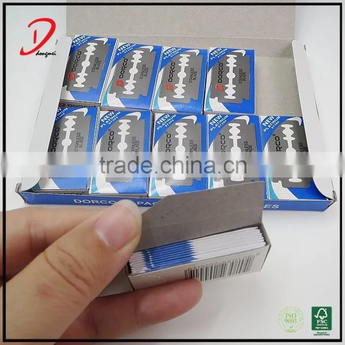 safety butterfly double edge shaving razor blade free sample