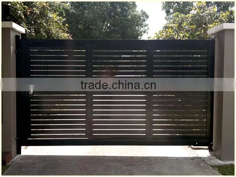 aluminum slat fence