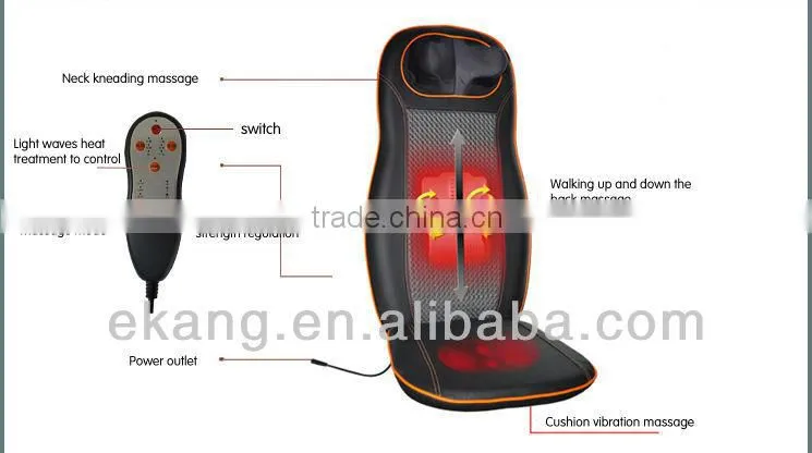 2014 best selling product back roller massage cushion