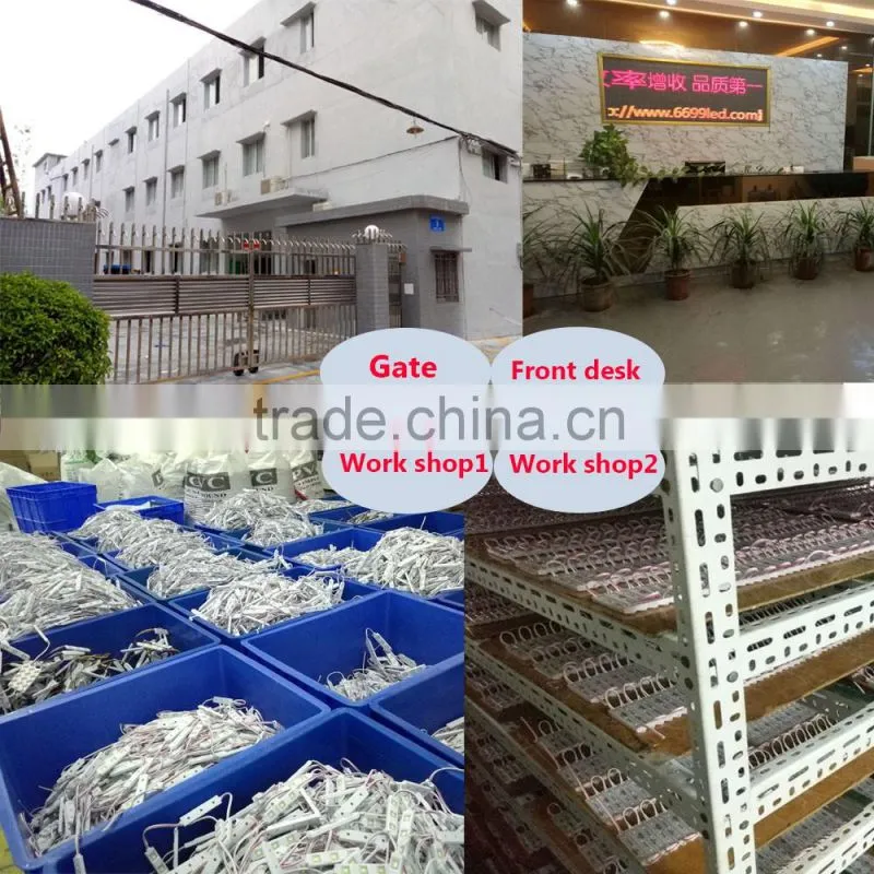 dc12v/24v led module 5730 smd led module waterproof ip68 for light box led module