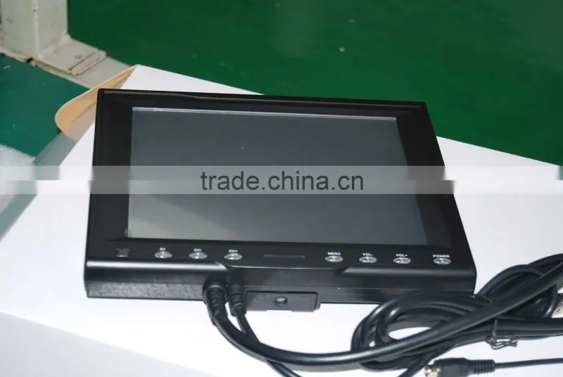 8'' new Innolux Panel 4-wire resistive touch screen monitor/ VGA/ Wireless/ PAL/NTSC