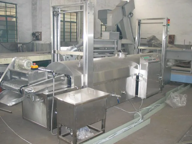 Automatic Banana Peeling Slicing Cutting Blanching Frying Packing Plantain Chips Making Machine Production Line