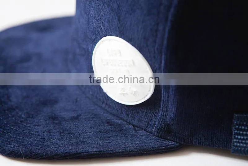 2015 New Products Custom Logo Corduroy 5 Panel Hat Sewing Pattern