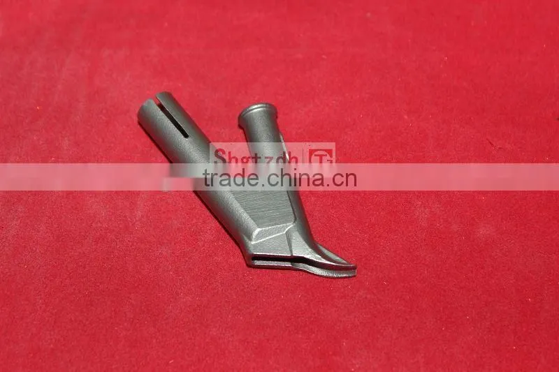 Hot air gun nozzle for industrial