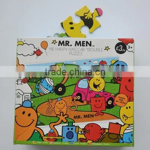 Wholesale factory custom jigsaw puzzles/puzzle game/jigsaw puzzle