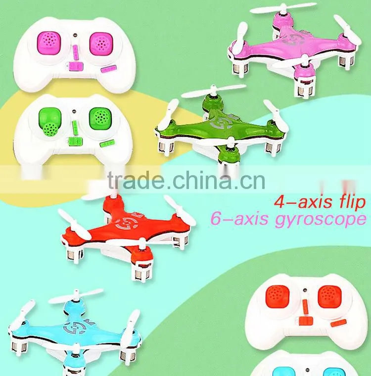 2014 New Quadcopter CX10 Mini RC Quadcopter Remote Control Toys 4 channel with 6 Axis gyro , nano drone with 3D stunt function