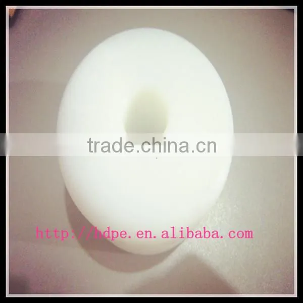 Custom UHMWPE Polyethylene Plastic Pulley Wheel Parts