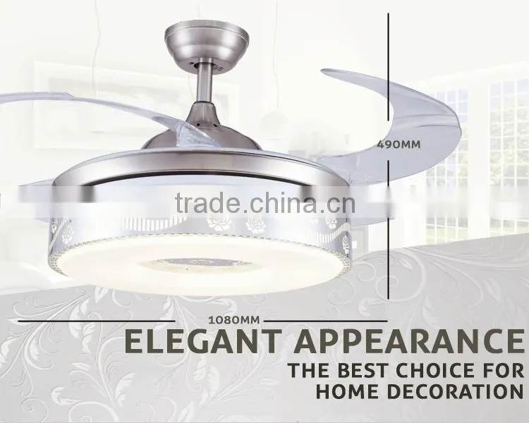 Restaurant Elegant Bladeless Ceiling Fan
