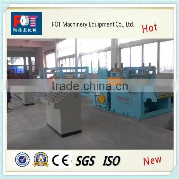 coil processing production coil sheet leveling and straightening equipment