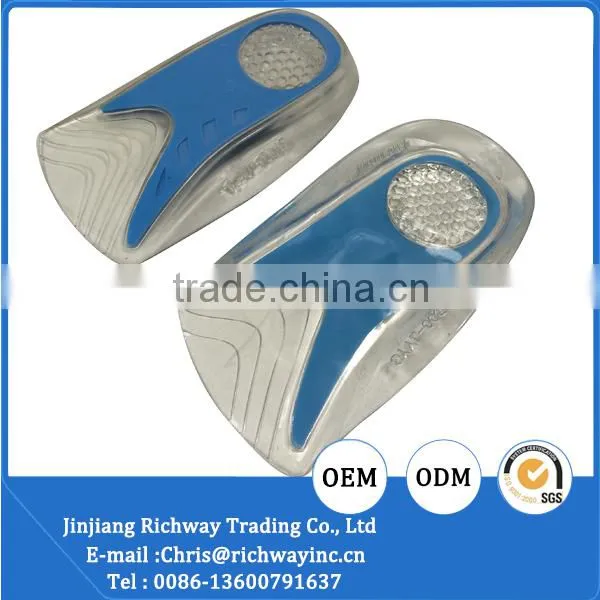 orthotic TPE insole gel heel cup insole for shoes