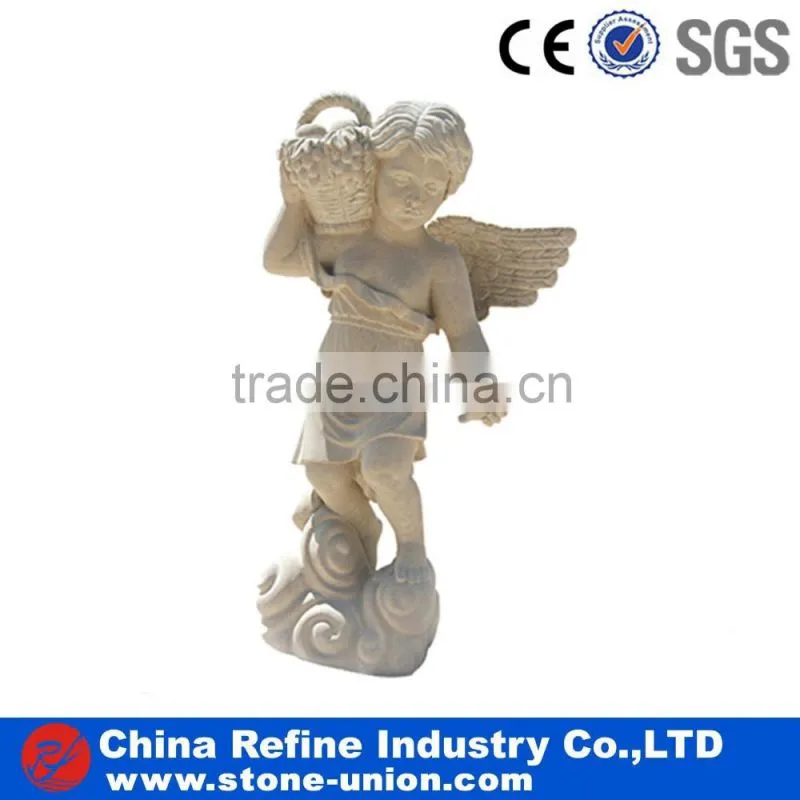 Natural Stone Marble Stone Sculpture for Children