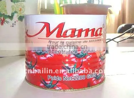 tinned tomato paste 850g organic pasta,canned food for ghana