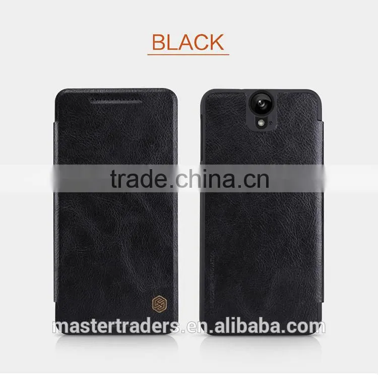 Original NILLKIN Qin Series Wallet Flip PU Leather Case For HTC One E9 Plus MT-3513