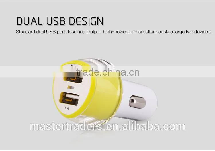 Original Nillkin Jelly Dual USB Car Charge For Digital Device MT-3152