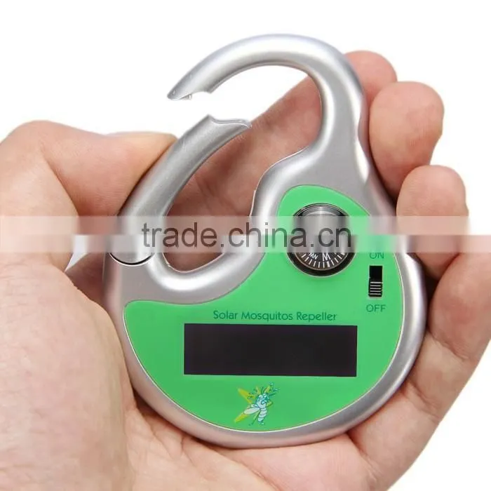 DIGISONIC 12D8 Solar Powerd Ultra Sonic Mosquito Insect Repeller Hook Type Digisonic Eco-Friendly, Non-Toxic Killer Pest Compass