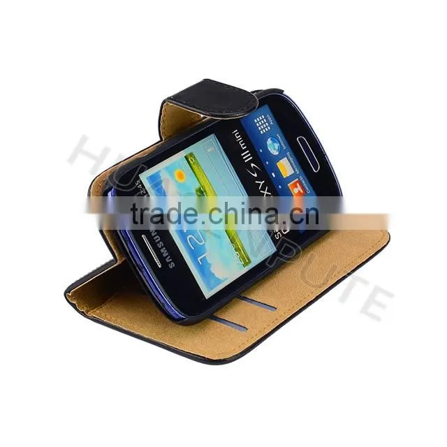 Smart Phone 100 Pattern PU Leather Case for Samsung S3 Mini Case