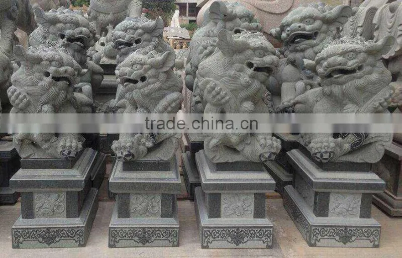 white marble lion sculpture