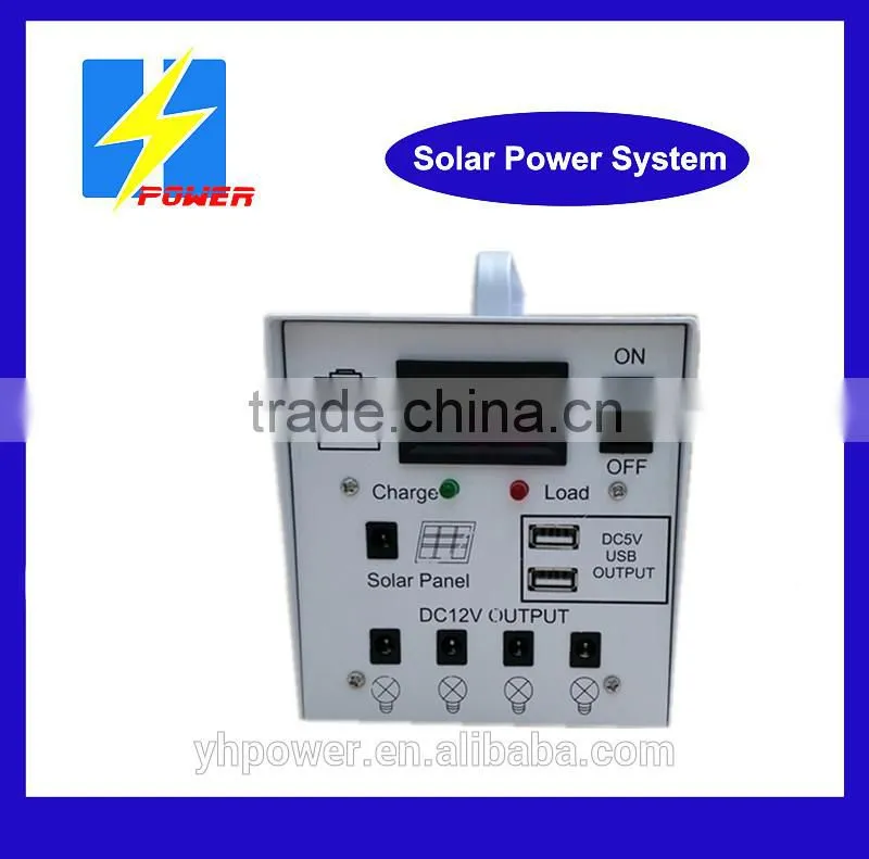 New Model 10W solar home light system kit