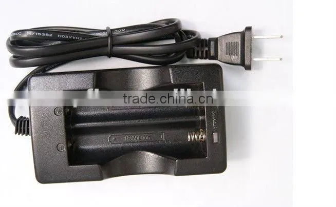 Supfire EU plug 18650 lithium-ion battery dual-slot charger