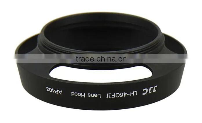 46mm Lens Hood JJC LH-46GFII Vented Lens Hood For Panasonic Lumix 20 Lens