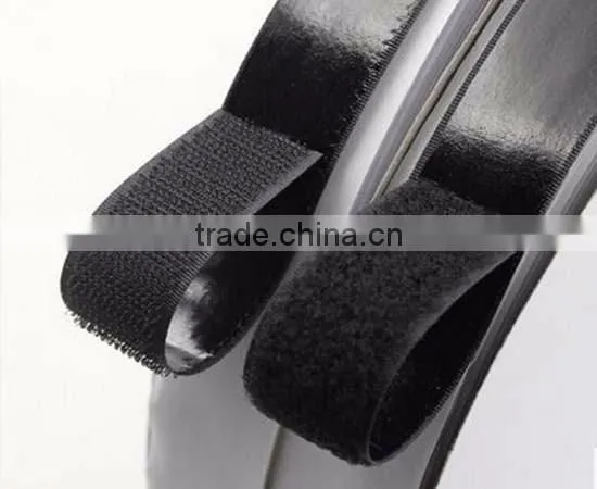 Good adhesion hook and loop circle magic tape with gule