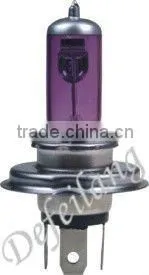Halogen lamp H4 blue white clear purple yellow 12V/24V 5W-120W