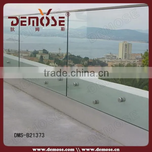 indoor staircase decorative plexiglass railing