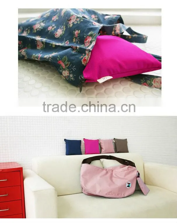 Portable bag organizer with two straps