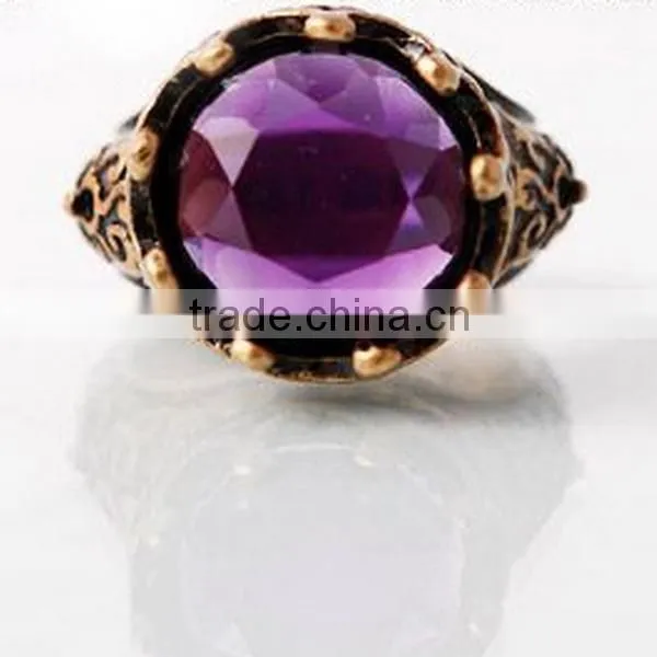 2014 Semiprecious Stone Amethyst Ring