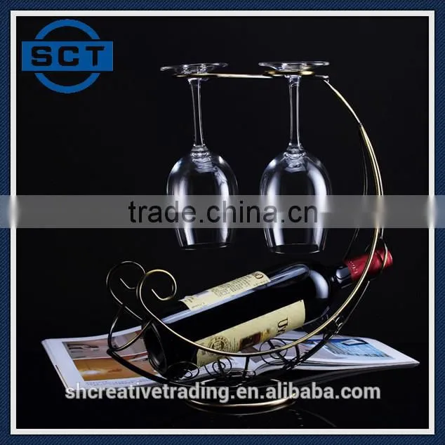 European Style Single Bottle Holder Pirate Ship Wine Rack