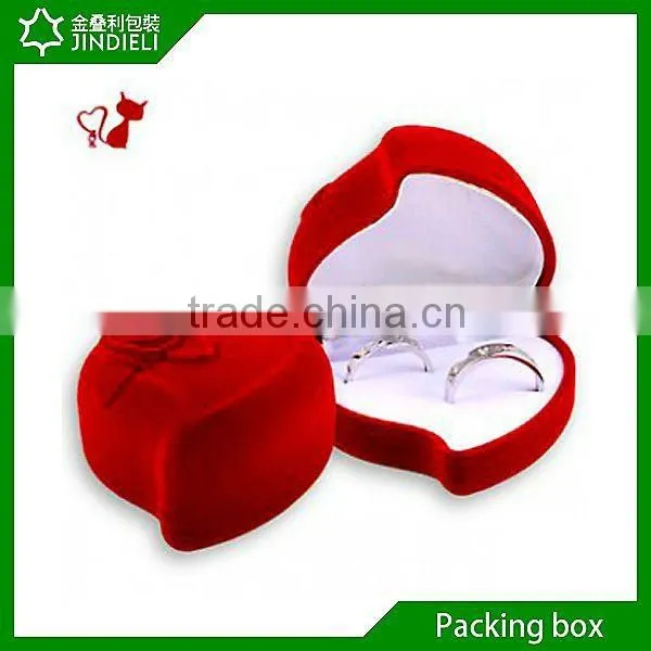Beautiful heart shaped ring box